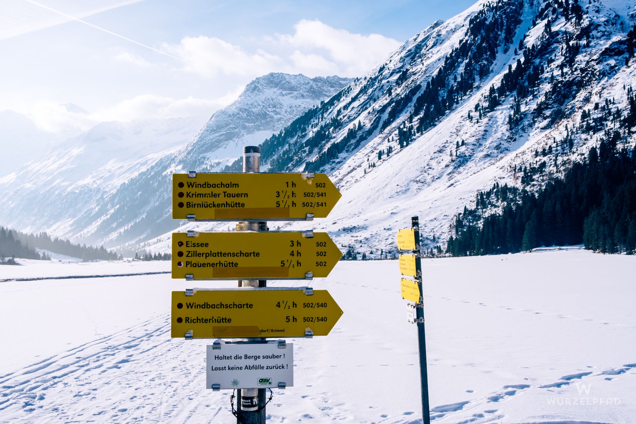 Abzweig ins Windbachtal